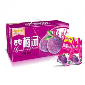 地中餐酸梅汤风味饮品250ml