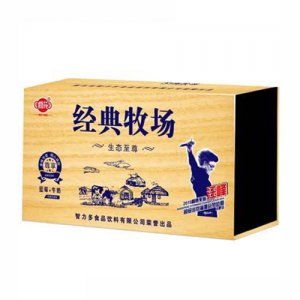 修花木盒精品装蓝莓+牛奶520ml×5盒（汪峰）