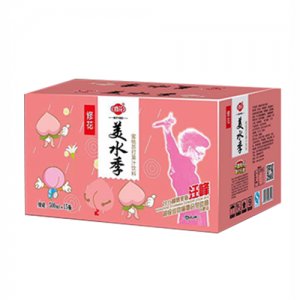 修花美水季蜜桃苏打果汁饮料500 15瓶