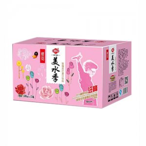 修花美水季玫瑰苏打果汁饮料500 15瓶