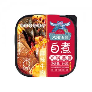 大禹传奇自热小火锅麻辣牛肉340gX24盒件