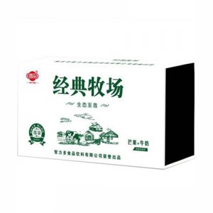 修花木盒精品装芒果+牛奶520ml×5盒