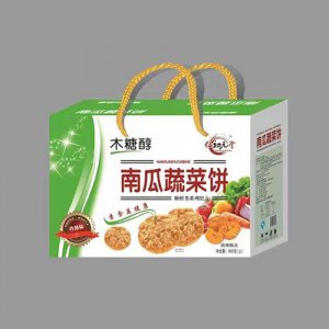 京福南瓜蔬菜饼1X10盒手提装