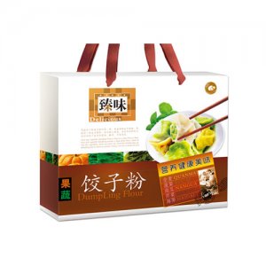 臻味绿色果蔬饺子粉五彩营养面粉礼盒