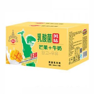 修花乳酸菌风味芒果牛奶500ml×15瓶（汪峰）