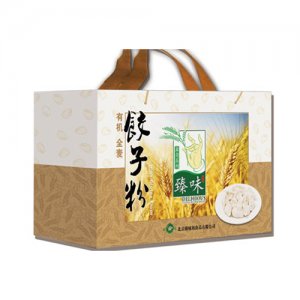 臻味绿色有机全麦饺子粉优质面粉礼盒