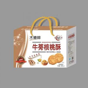 京福牛蒡核桃酥1X10盒手提装
