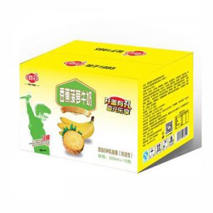 修花香蕉菠萝牛奶500mlx15瓶