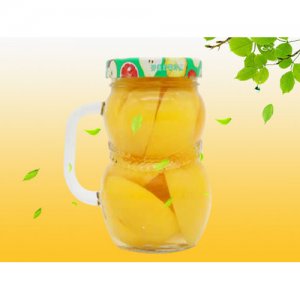 山水庄园黄桃罐头520克12瓶箱