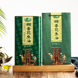 山歌糊香花生油4L图