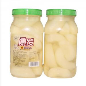 康发雪梨罐头680克
