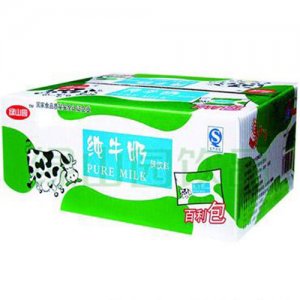 绿山园纯牛奶百利包