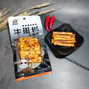 众合牛班长香辣牛板筋30g