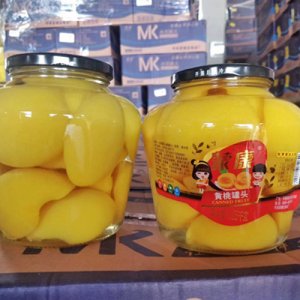 蒙康桃罐头1250gX6