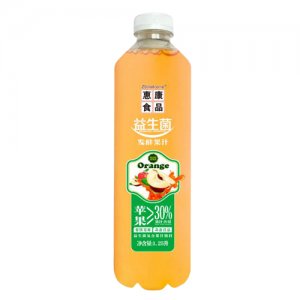 惠康食品苹果汁益生菌发酵果汁饮料1.25L