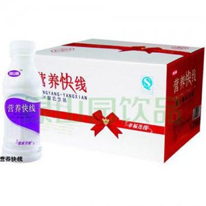 绿山园营养快线果汁酸奶