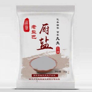 老盐巴厨盐加碘1kg