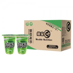 维宝C咔绿豆冰沙杯装330mlx40杯