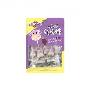 sugan80g牛头香芋牛奶棒棒糖