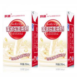 科迪莲子花生牛奶