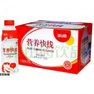 绿山园营养快线牛奶果汁