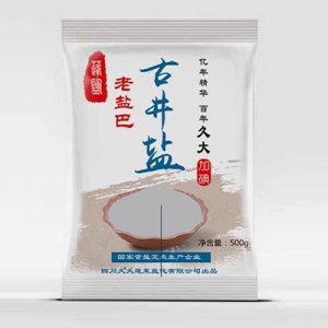 老盐巴古井盐加碘