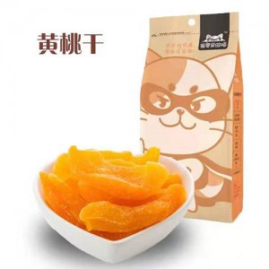 偷零食的喵黄桃干108g