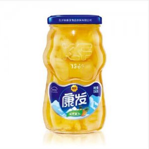 KF瓶菠萝罐头550克