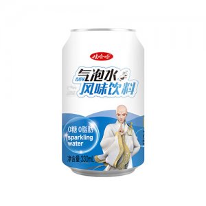 娃哈哈气泡水风味饮料乳酸味330ml24罐