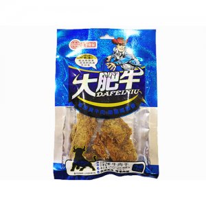 雄发60g牛肉干沙爹