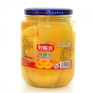 好眼光桃罐头750克