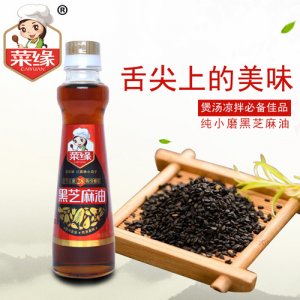 菜缘黑芝麻油252