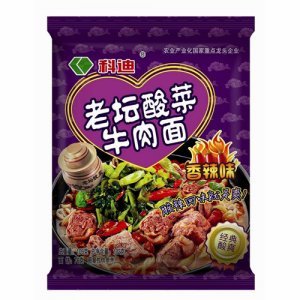 科迪老坛酸菜牛肉面