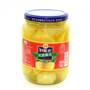 好眼光菠萝罐头750克
