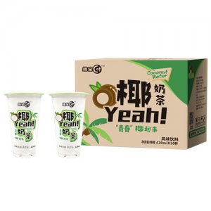 维宝C咔椰yeah奶茶杯装420mlx30杯