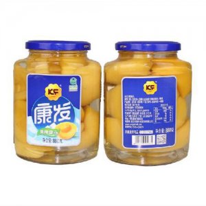 康发黄桃罐头880克