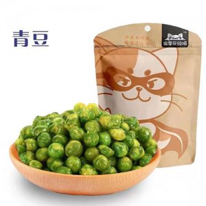 偷零食的喵青豆袋装