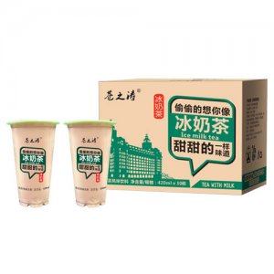 苍之涛冰奶茶饮品杯装420mlx30瓶