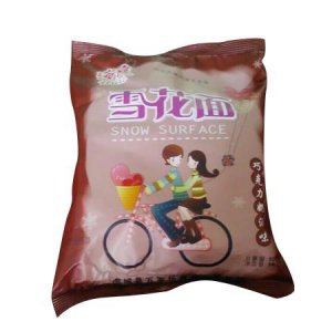 海喜雪花面巧克力奶油味方便面
