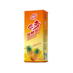 宁兰C多菠萝爽悬浮果味饮料