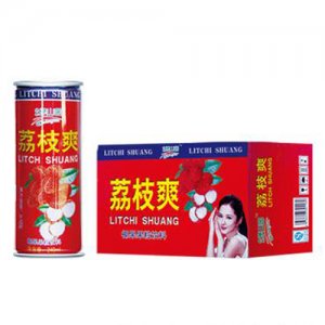 绿山园荔枝爽果汁饮品