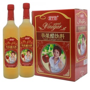 富士达苹果醋饮料640mlx6瓶