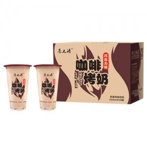 苍之涛咖啡奶茶巧克力味饮品杯装420mlx30瓶