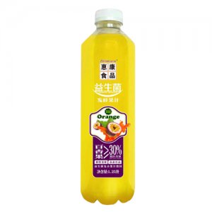 惠康食品百香果益生菌发酵果汁1.25L