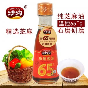 沙沟纯芝麻油108ml