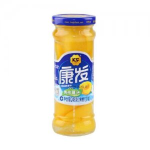 康发黄桃罐头248克