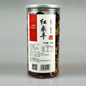 树恋红枣干330gX24瓶