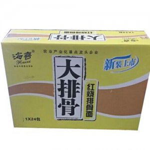 海喜大排骨红烧排骨面方便面