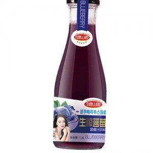 绿山园生榨蓝莓1.5L