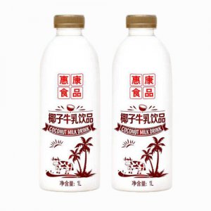 惠康食品椰子牛乳饮品椰子牛奶饮品1L